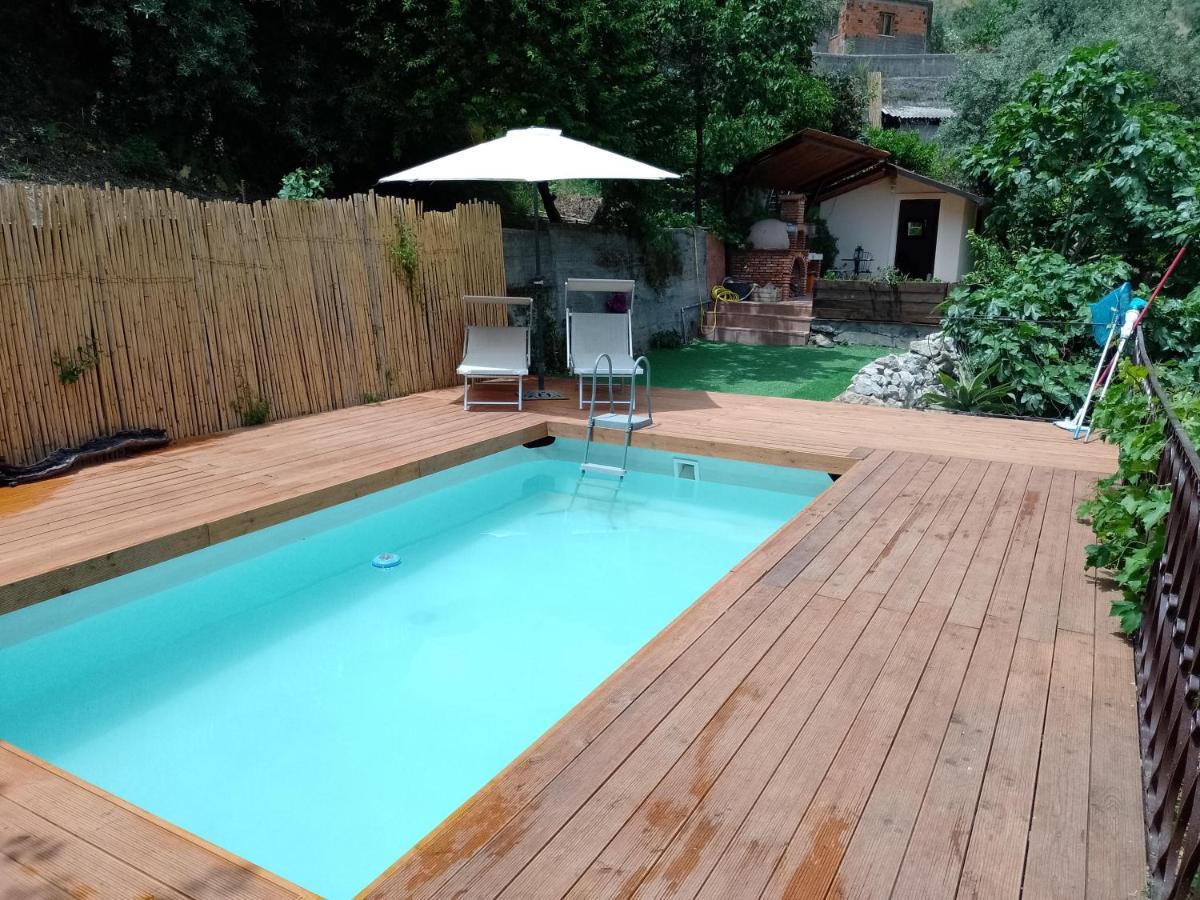Flat With Panoramic Terrace And Private Pool Mt5X3 Διαμέρισμα Ταορμίνα Εξωτερικό φωτογραφία