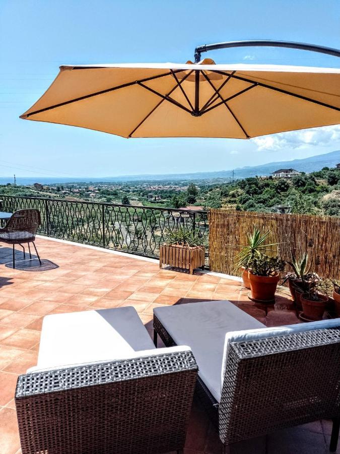 Flat With Panoramic Terrace And Private Pool Mt5X3 Διαμέρισμα Ταορμίνα Εξωτερικό φωτογραφία