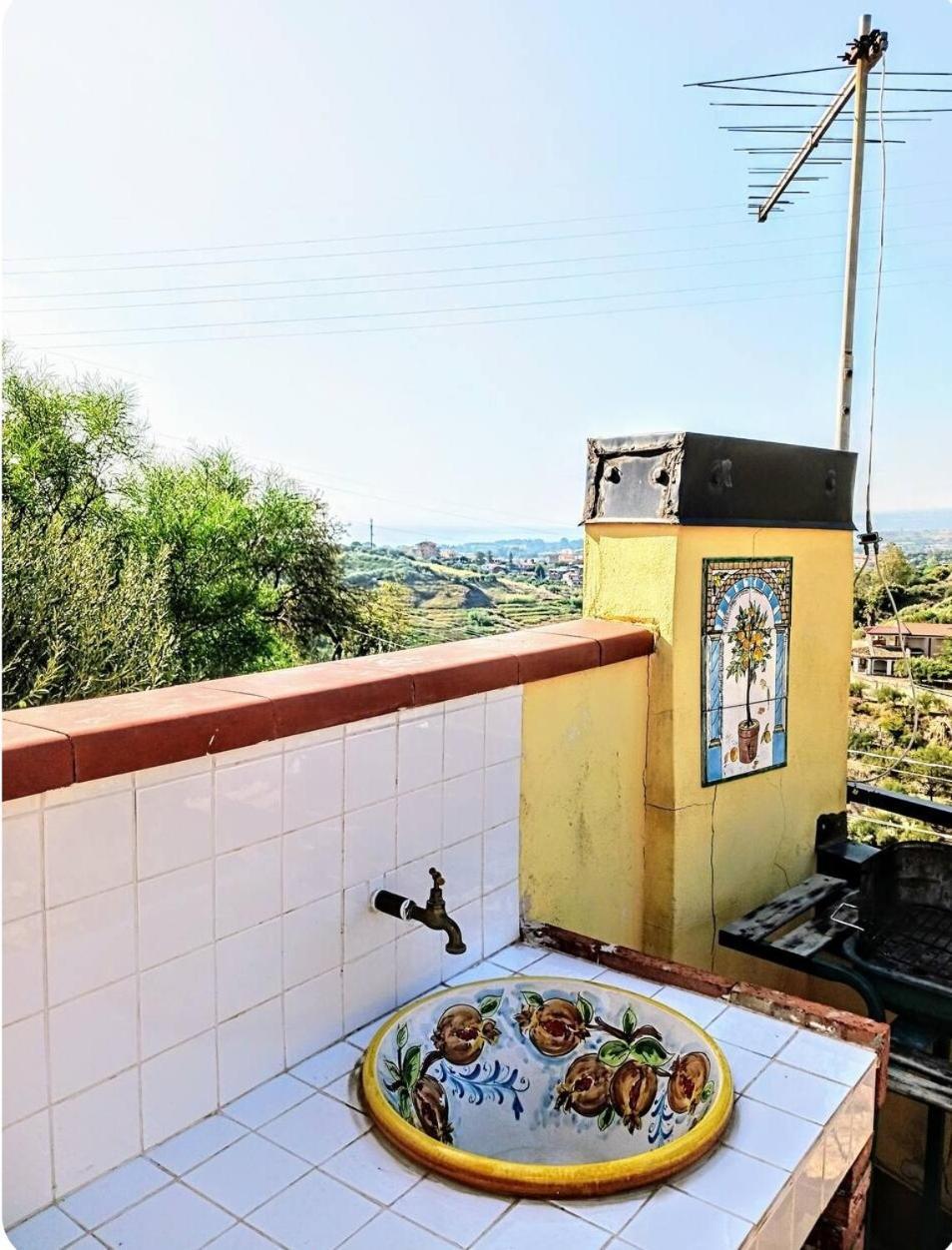 Flat With Panoramic Terrace And Private Pool Mt5X3 Διαμέρισμα Ταορμίνα Εξωτερικό φωτογραφία
